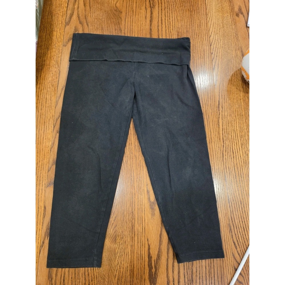 Victoria's Secret VSANGEL Crop Leggings S Black Crop Yoga Lounge Gym Pants